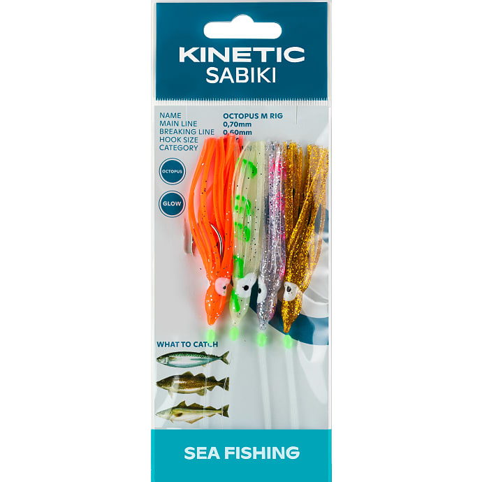 Kinetic Sabiki Octopus M Forfang