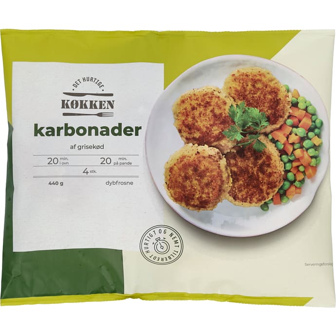 Det Hurtige Køkken Karbonader 440 g