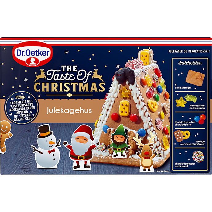 Dr. Oetker Julekagehus med dekorationskit 403 g
