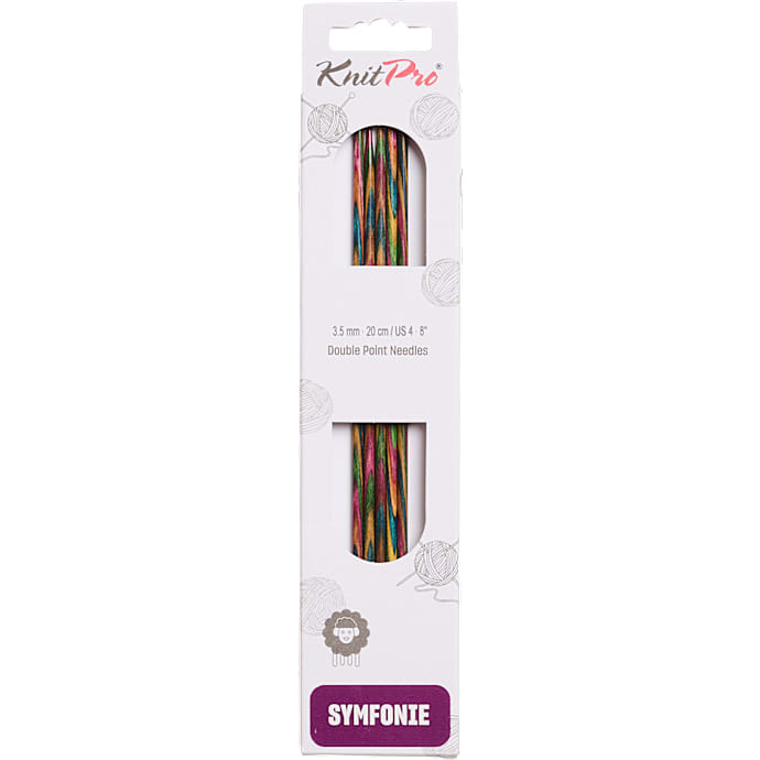 KnitPro Symfonie strømpepinde - 3,5 mm
