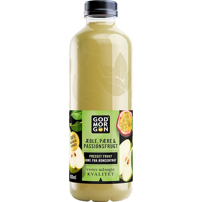 Gm nfc æble pære passionsfrugt 850ml