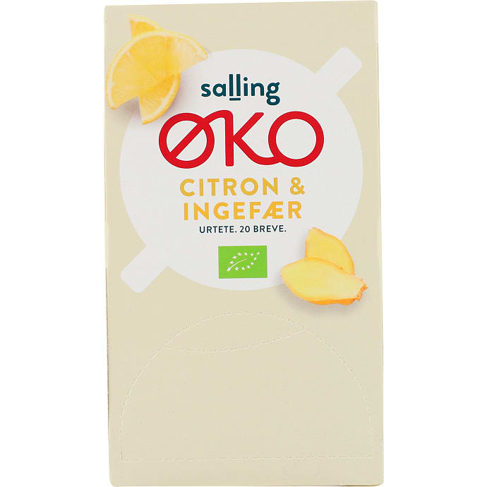 Te m. citron og ingefær øko