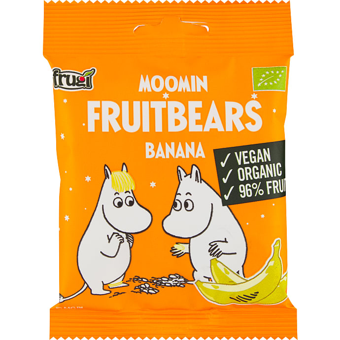 Frugtsnacks m. jordbær og banan