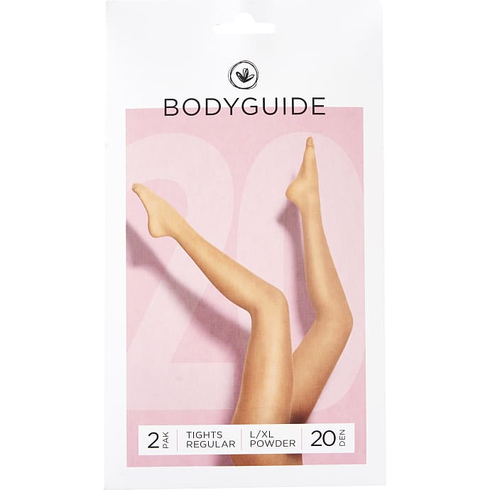 Strømpebukser 2-pak Str. L/XL