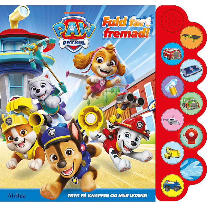 Alvilda Paw Patrol - Lydknap Bog