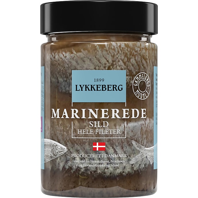 Marinerede sild i fileter