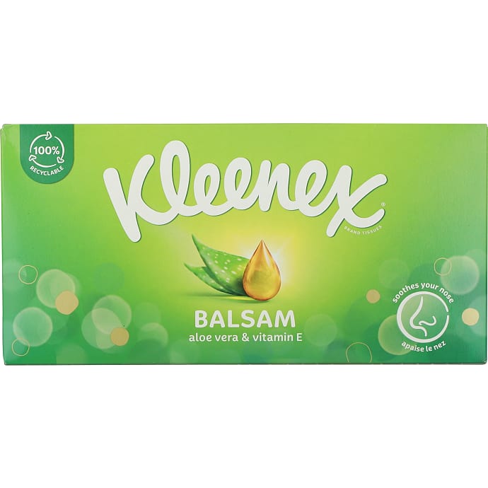Kleenex Balsam Lommetørklæder 64 stk