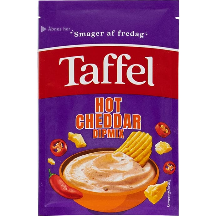 Taffel Dipmix Cheddar og Chili