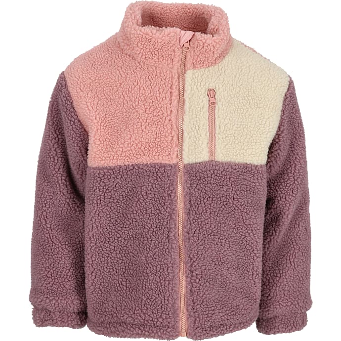 VRS børne fleece jakke str. 146/152 - lilla