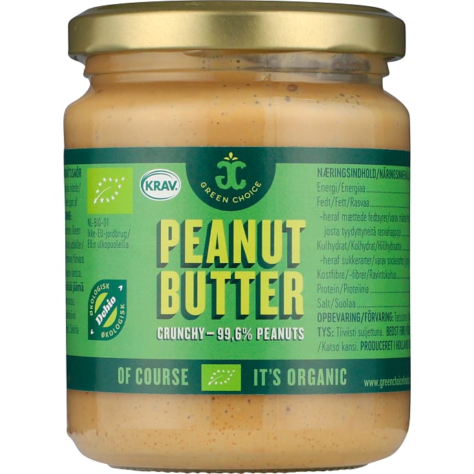 Crunchy peanutbutter øko