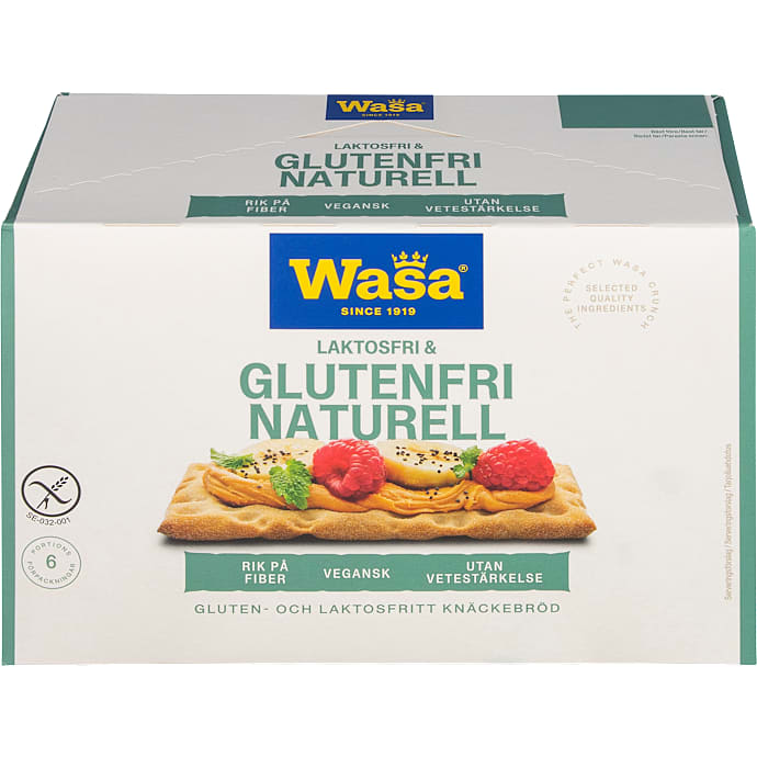 Knækbrød glutenfri laktosefri