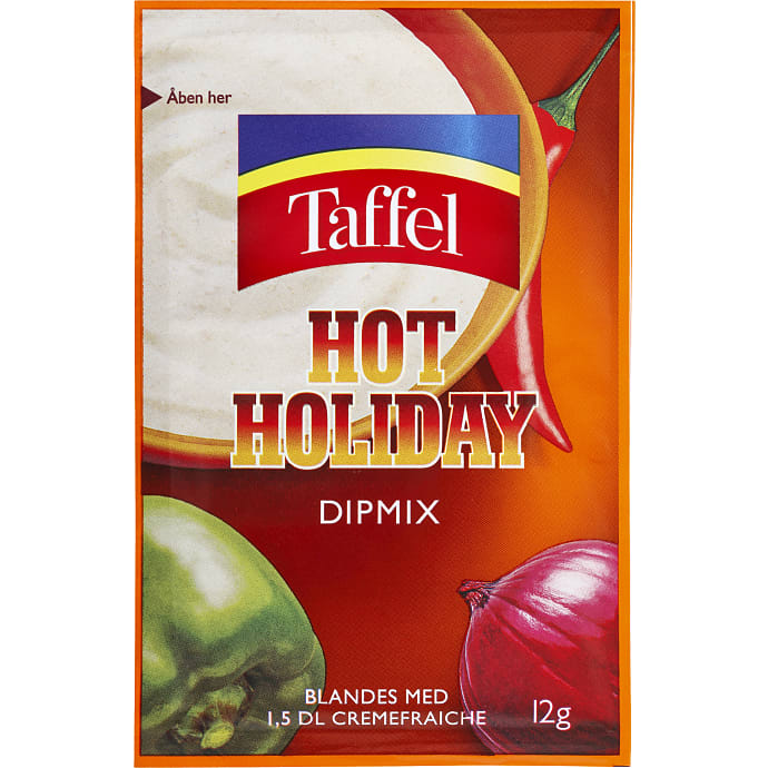 Dipmix m. stærk holidaykrydderi