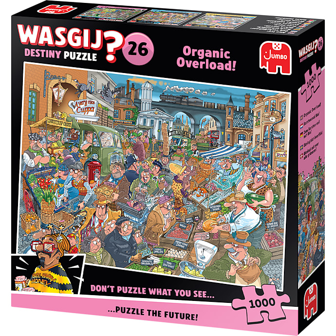 Wasgij Madmarked puslespil - 1000 brikker – produktbillede