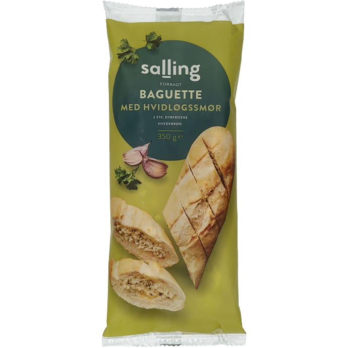 Baguette m. hvidløgssmør – produktbillede