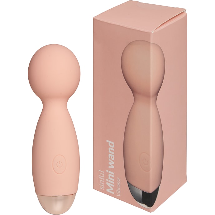 Sinful Peach Mini Wand vibrator