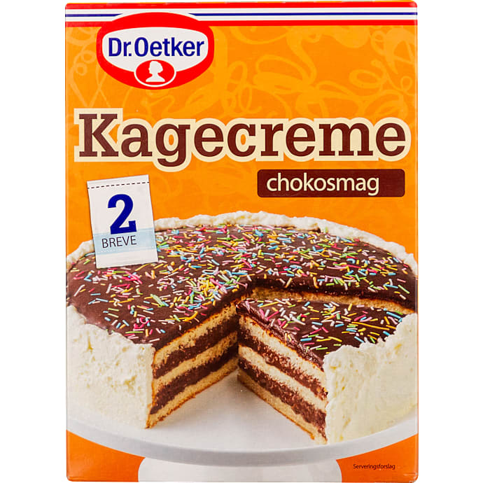 Kagecreme m. chokosmag