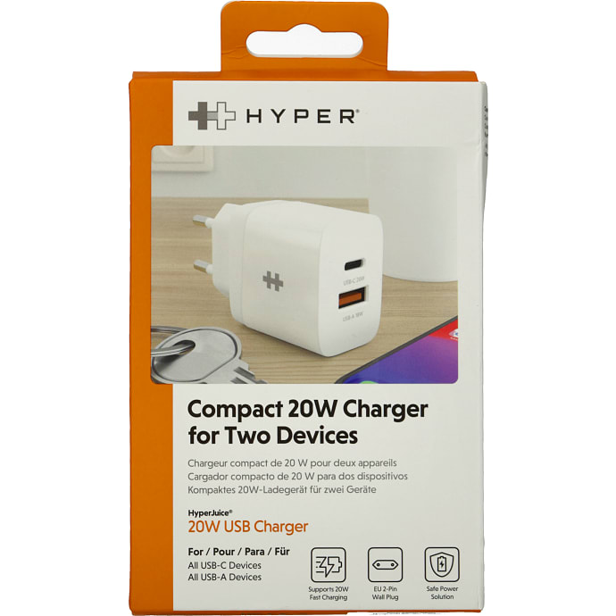 Hyper Oplader 20W Hvid