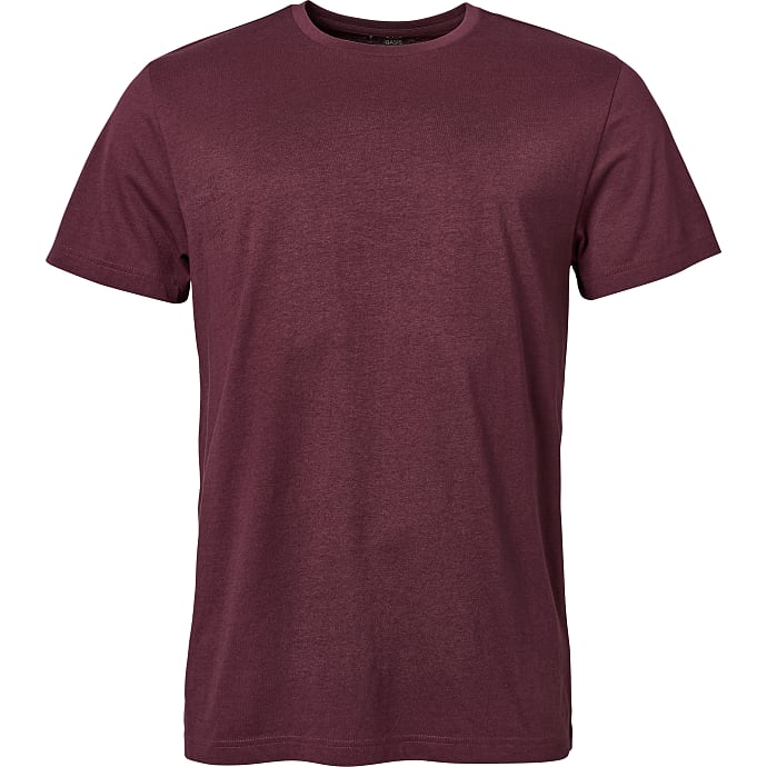 VRS Man Basic T-shirt Str. L Mørkerød