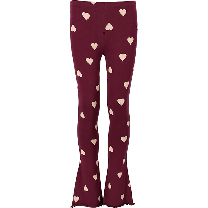 VRS børne leggings str. 152 - bordeaux