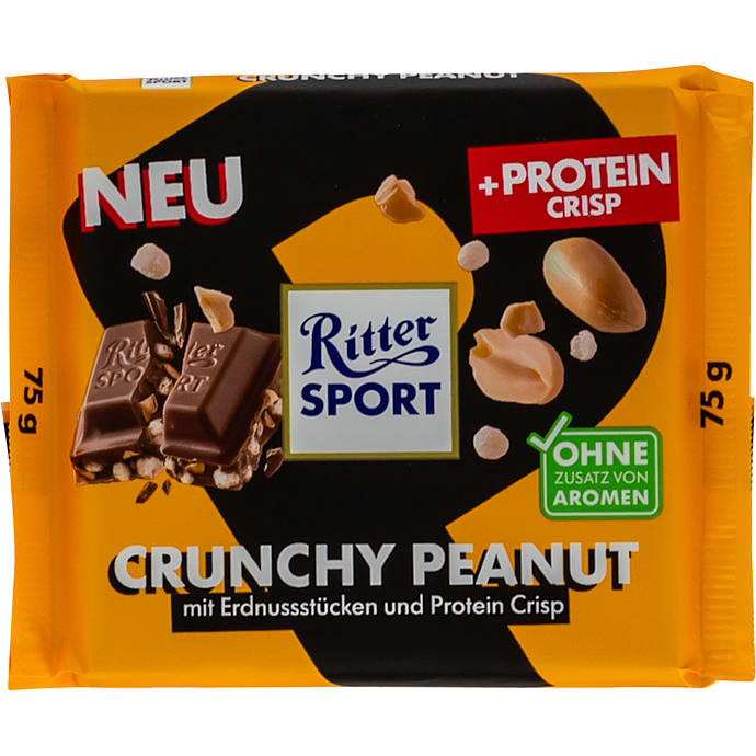 Ritter Sport Mørk Chokolade Peanuts