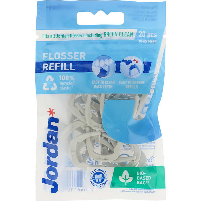 Jordan Tandtråd refill 20 stk