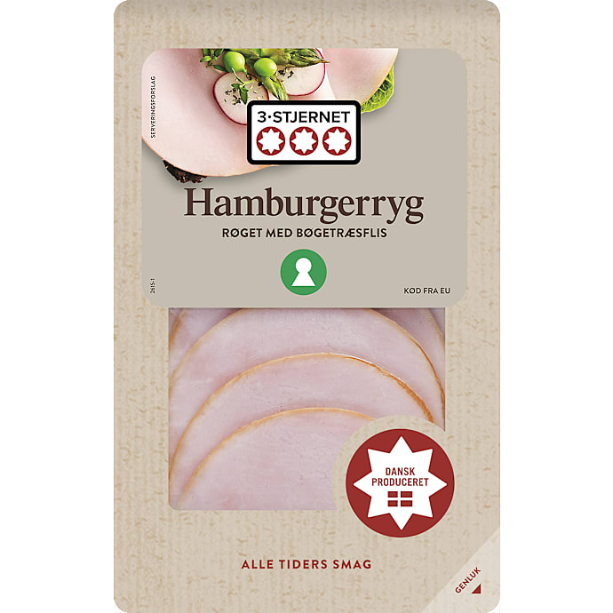 Hamburgerryg i skiver