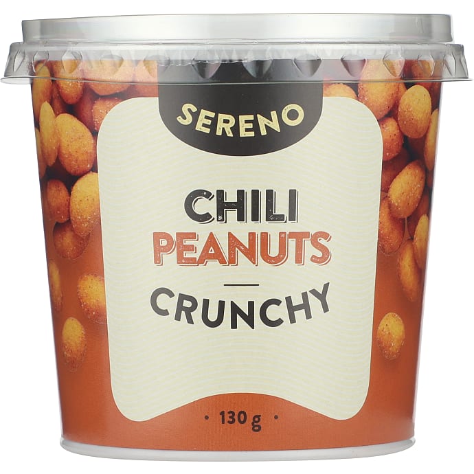 Sereno Indbagte Peanuts Chili 130 g