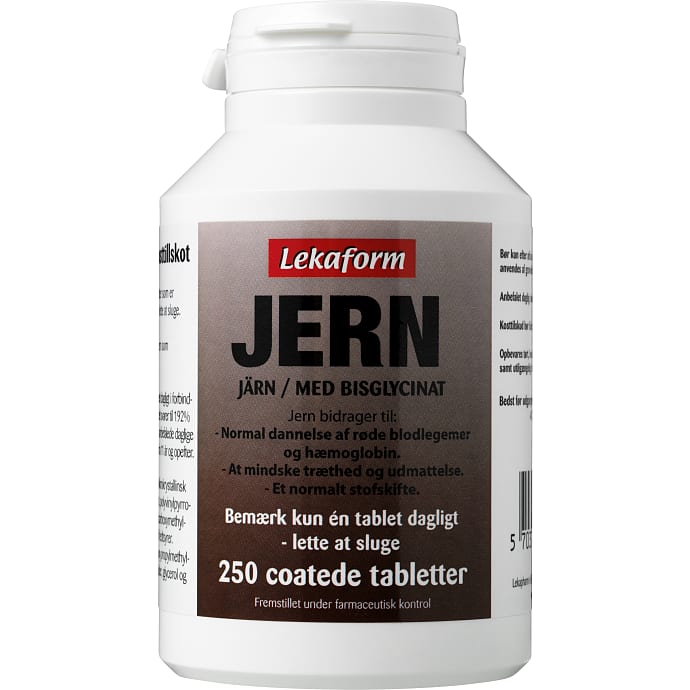 Lekaform Jern 250 stk