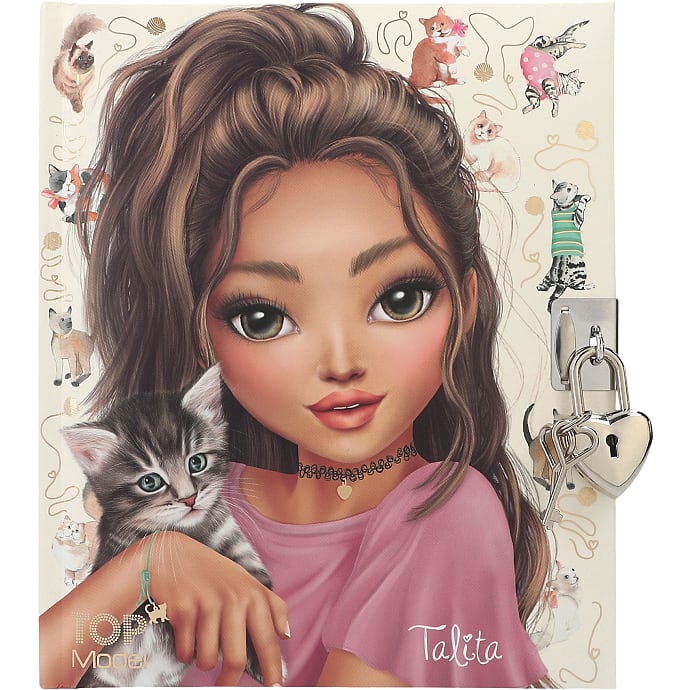 TOPModel KITTY and DOGGY Dagbog Talita