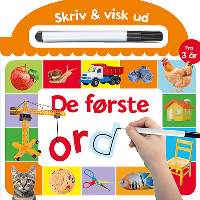 Forlaget Alvilda Skriv og visk ud De første ord