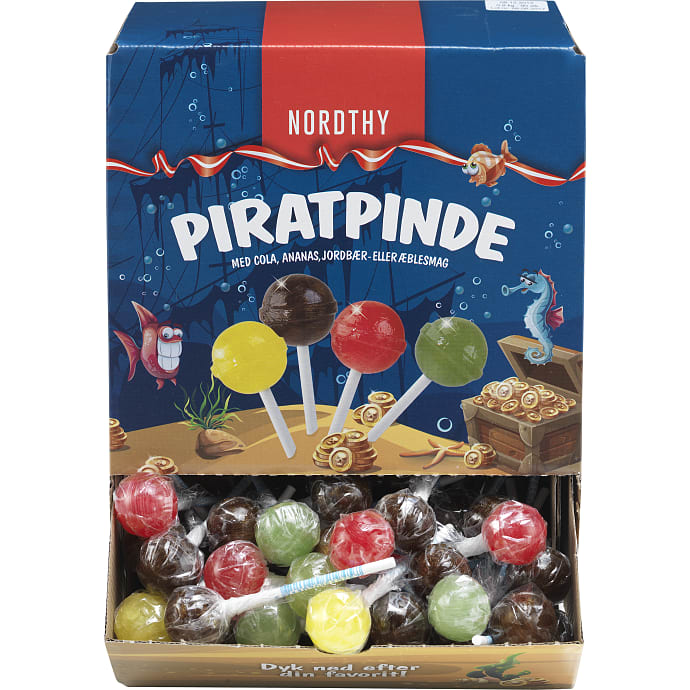 Nordthy Blandede slikkepinde 10 g