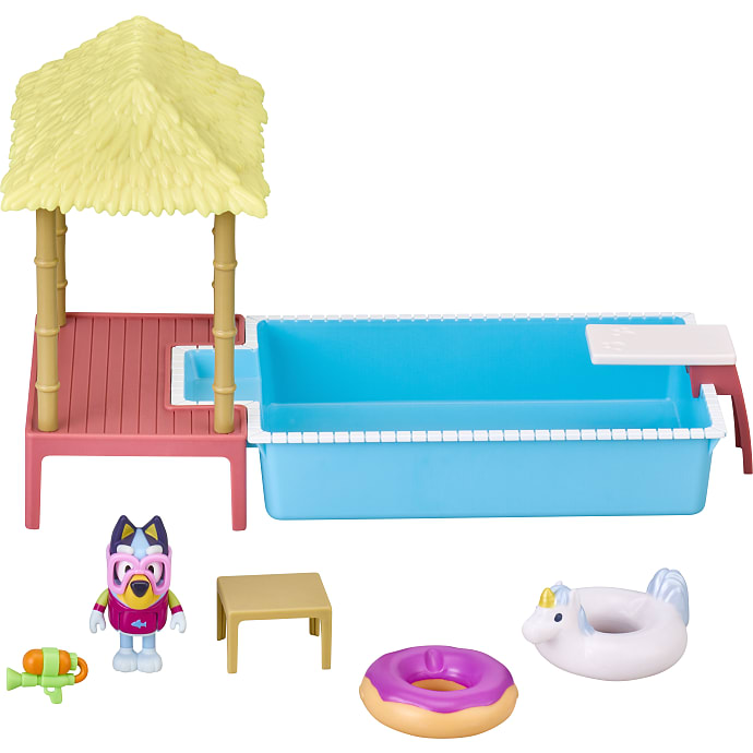 Bluey Bluey Pooltime legesæt