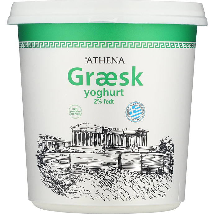 Græsk yoghurt 2% fedt
