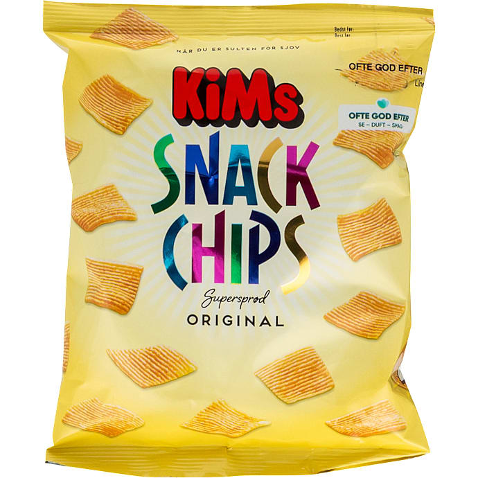 KiMs Chips med Krydderier