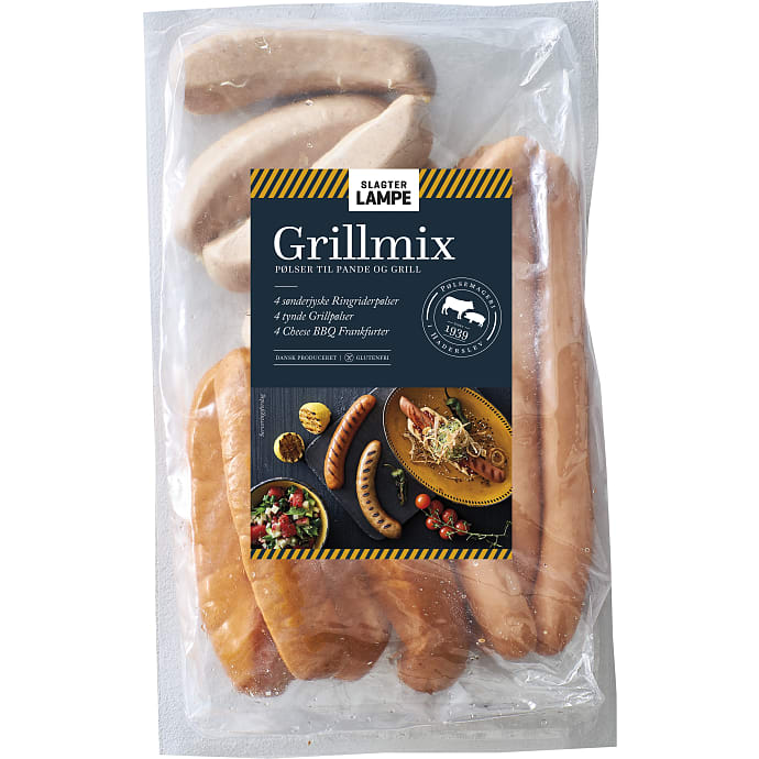 Grillpølser mix