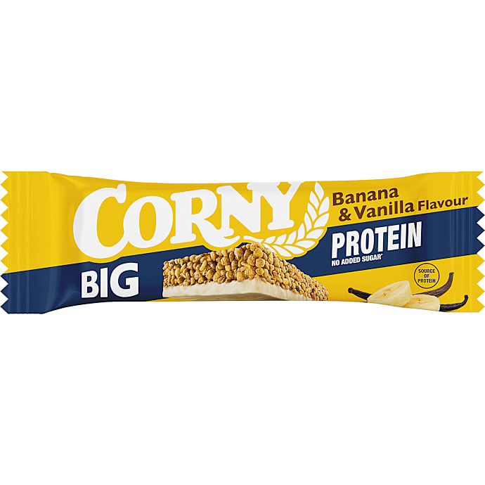 Proteinmüslibar m. banan- og vaniljesmag