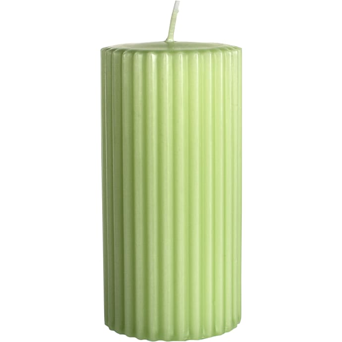 Windsor Rillet Bloklys 5,8x12 cm Støvgrøn