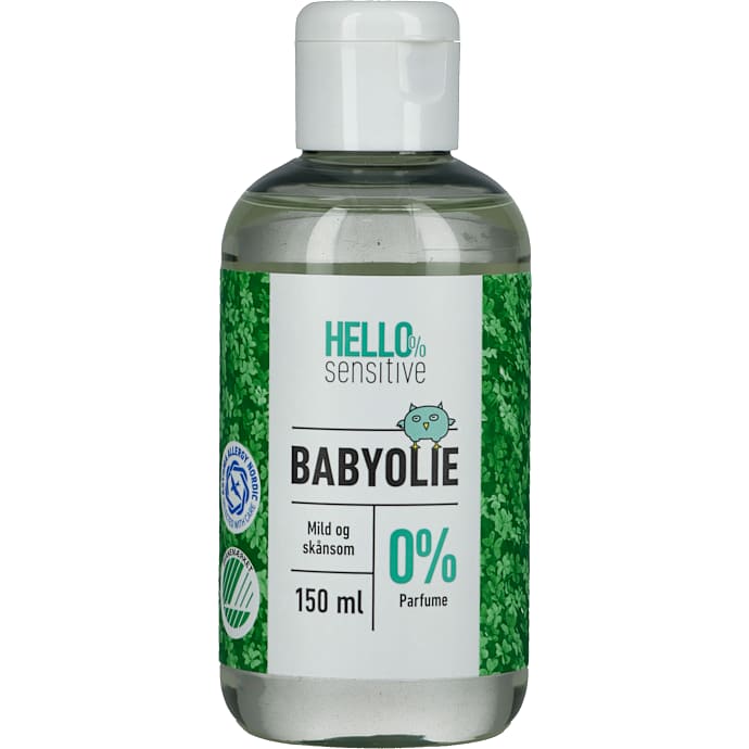 Hello Sensitive Babyolie 150 ml