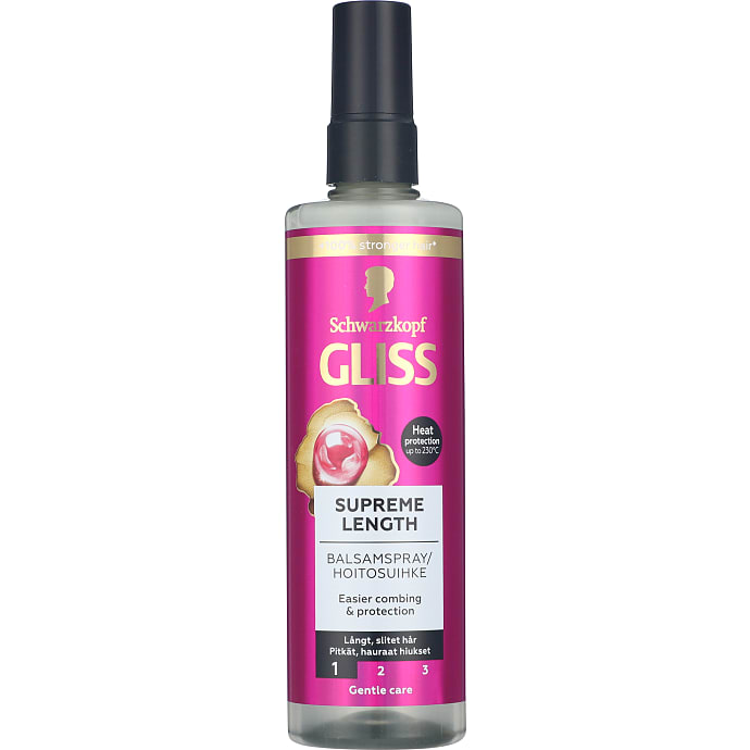 Balsamspray langt og slidt hår