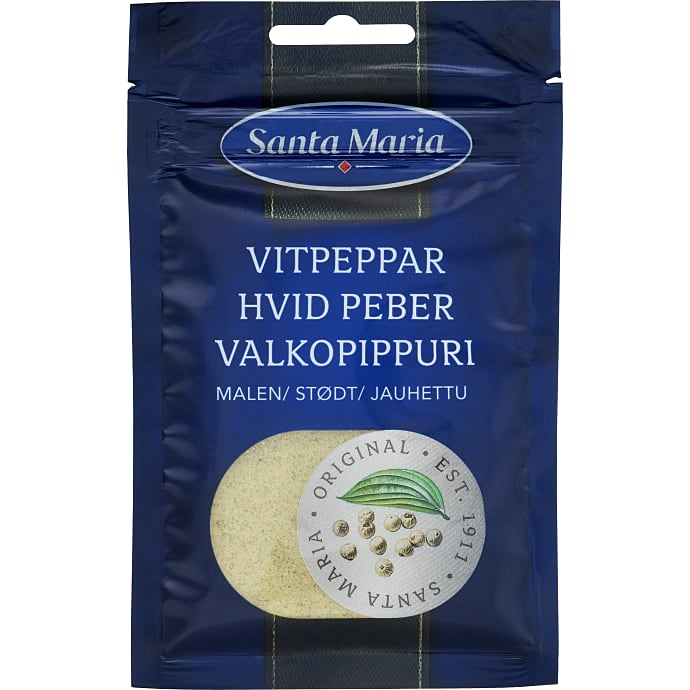 Santa Maria Stødt Hvid Peber