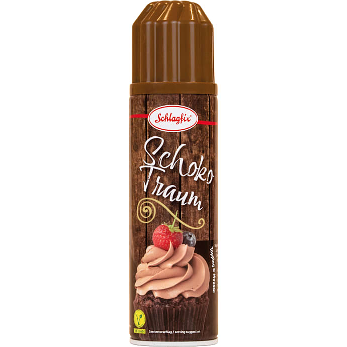 Schlagfix Flødeskum med chokolade vegansk