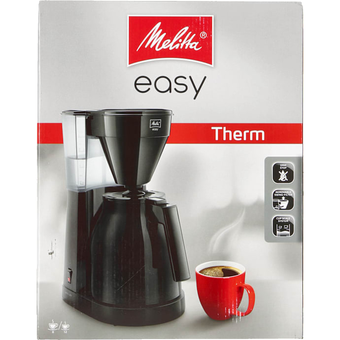 Melitta Easy Therm kaffemaskine - sort
