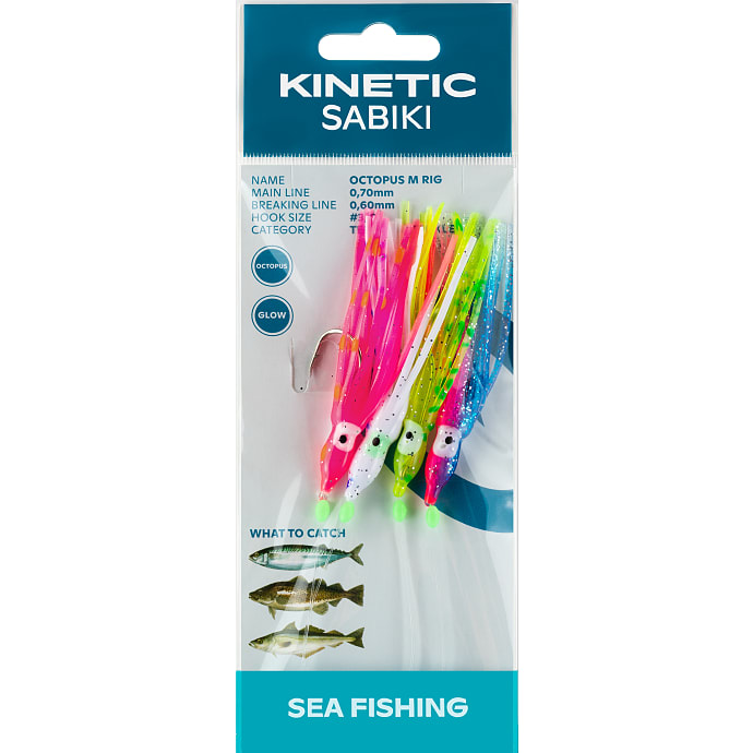 Kinetic Sabiki Octopus M Forfang