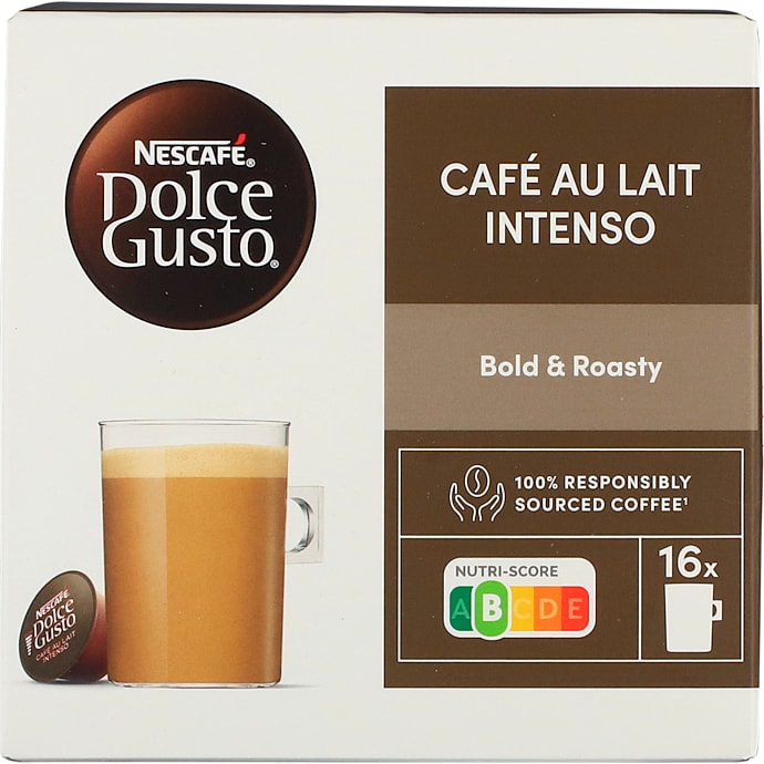Nescafé Café Au Lait Kaffekapsler 16 stk