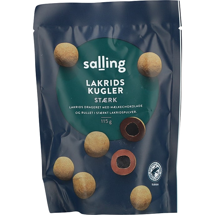Chokoladekugler m. lakrids