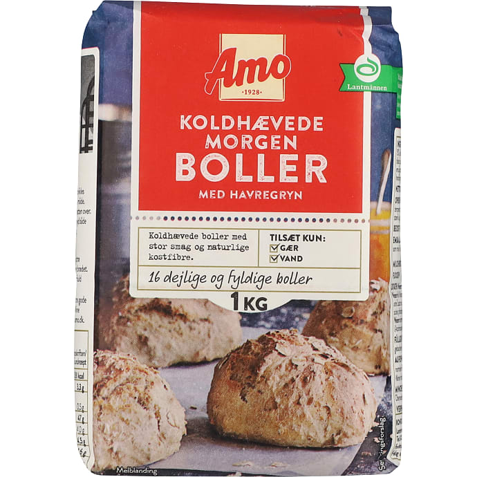 Koldhævede morgenboller