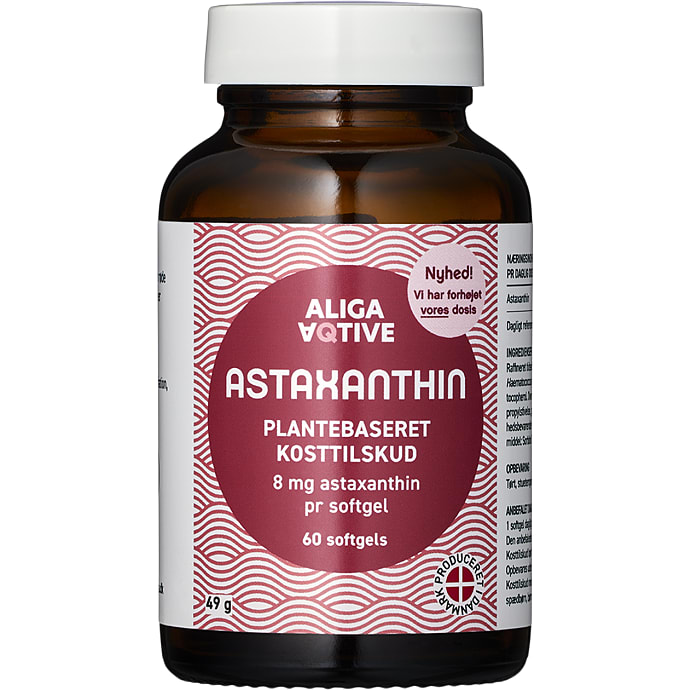 Aliga Aqtive Astaxanthin 60 stk