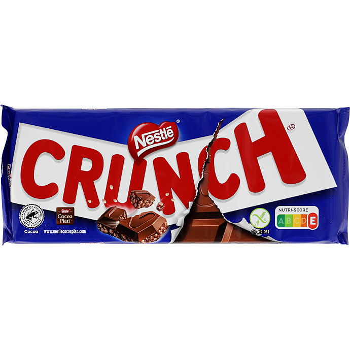 Mælkechokoladebar m. knas