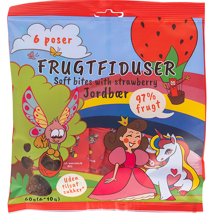 Castus Frugtfiduser med jordbær
