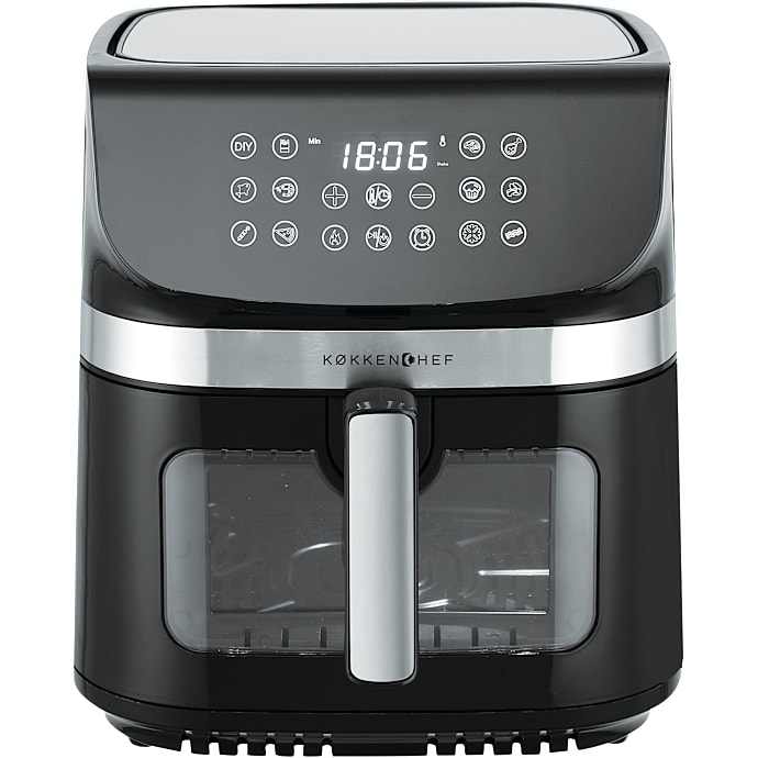 Køkkenchef Airfryer Sort